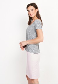 A simple pale pink Skirt