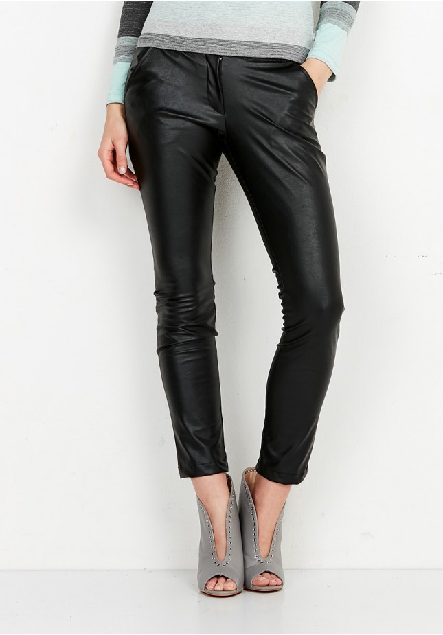 Imitation leather Pants