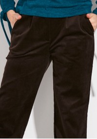 Sztruksowe brązowe Spodnie