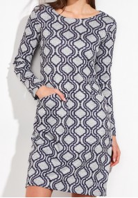 Patterned Dress with pockets