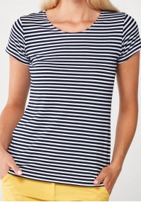 Striped Blouse with short sleeves