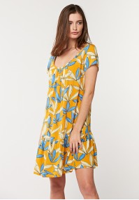 Summer yellow dress