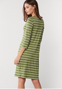 Simple dress with stripes