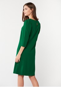 Simple green dress