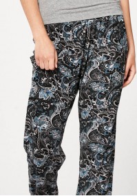Home pants with paisley