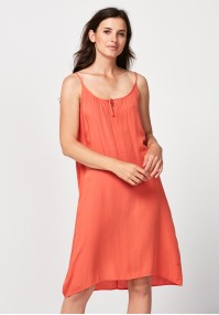 Beach orange dress
