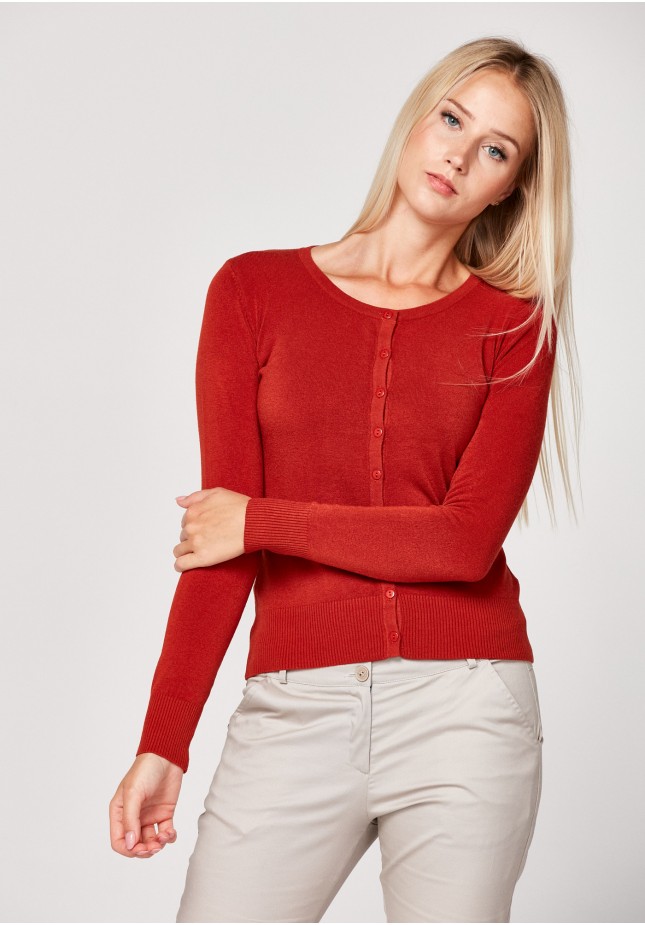 Classic brick red Sweater