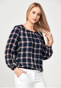 Checkered blouse