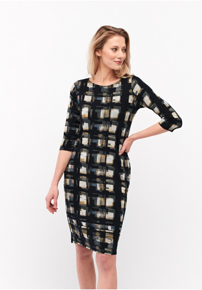 Simple checkered dress