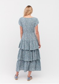 Dress with frills