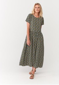 Long dress with small flowers