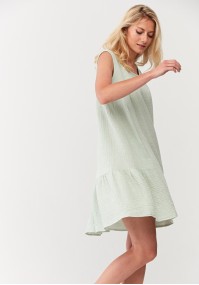 Cotton dress with pockets