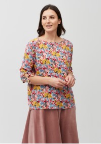 Colorful loose blouse