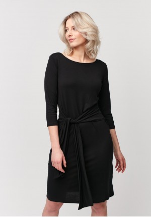 Simple black dress