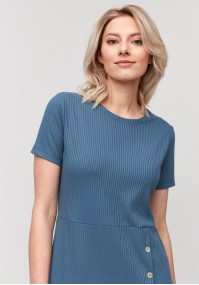 Fitted ribbed dress