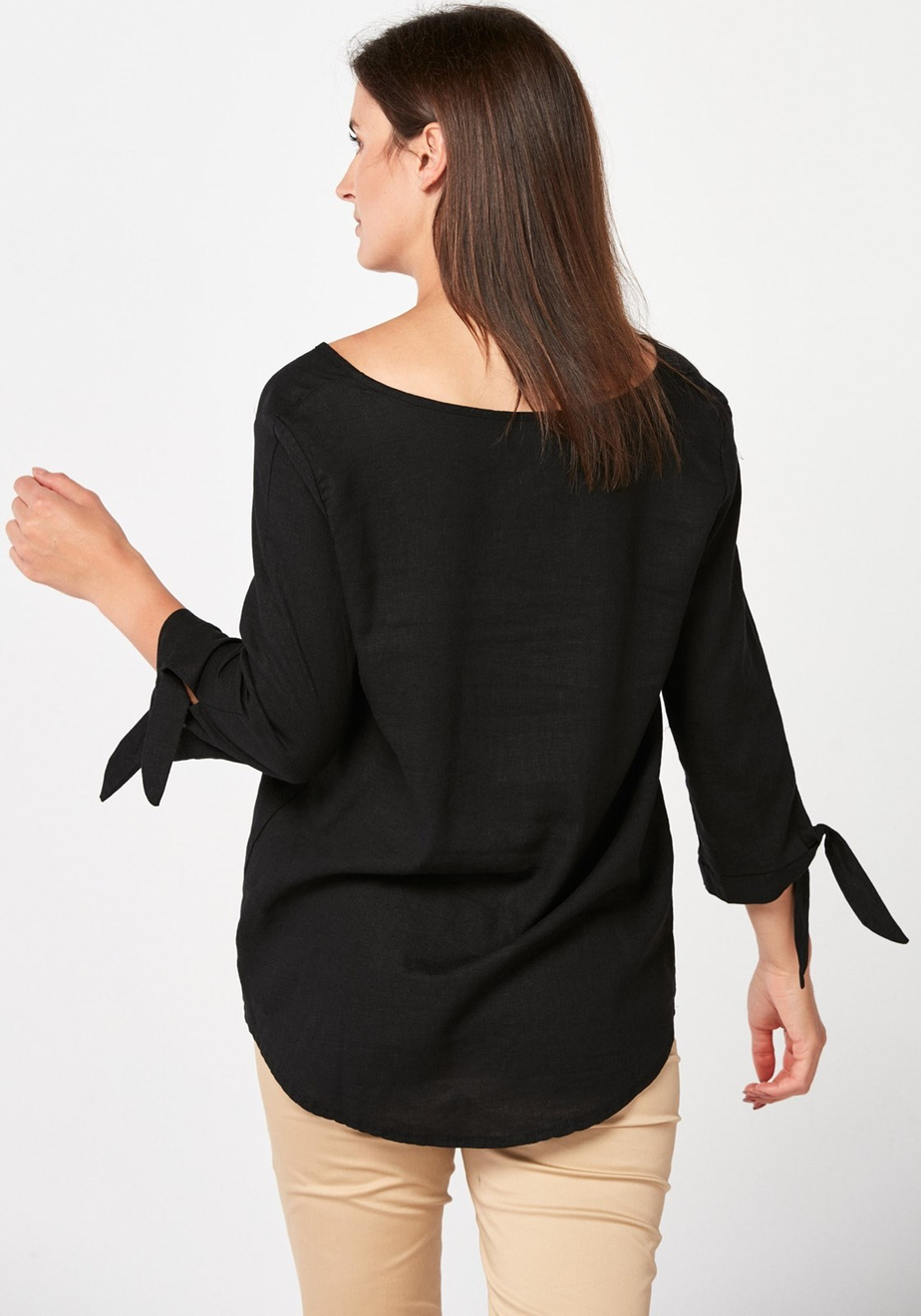 Czarna luźna Tunika 3303