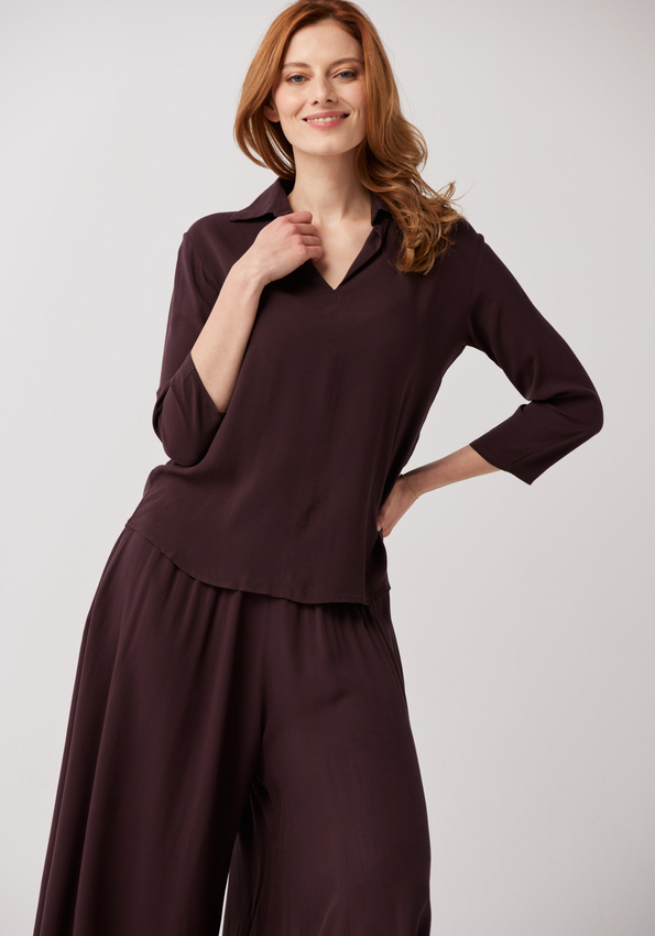 Bluzka z kołnierzykiem 3118