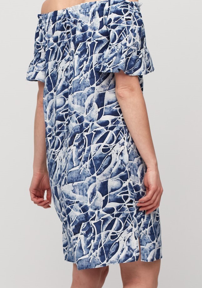 Biało-niebieska hiszpanka 1195