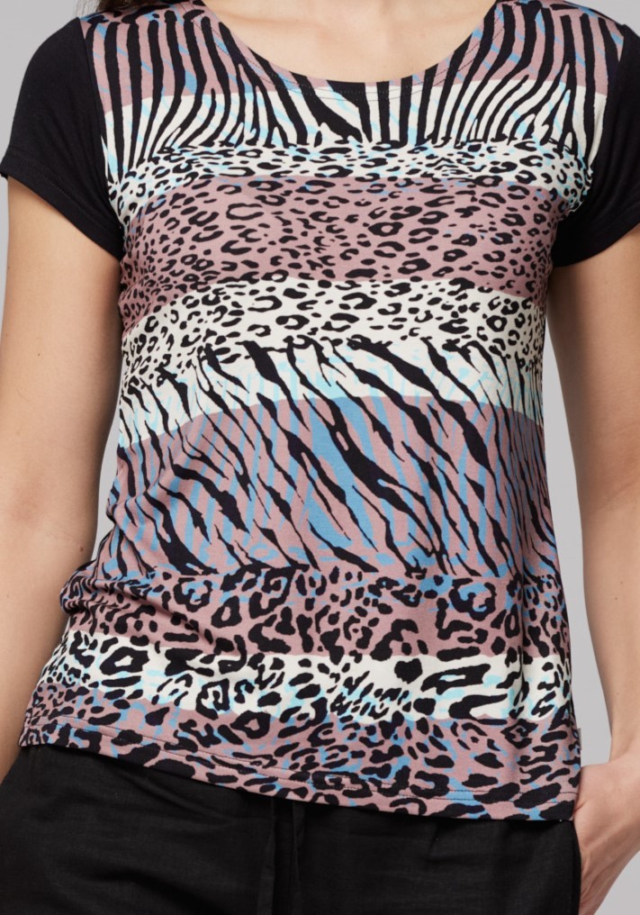 Bluzka w zwierzęce wzory 3066