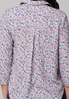 Koszula w drobne kwiatki 3012