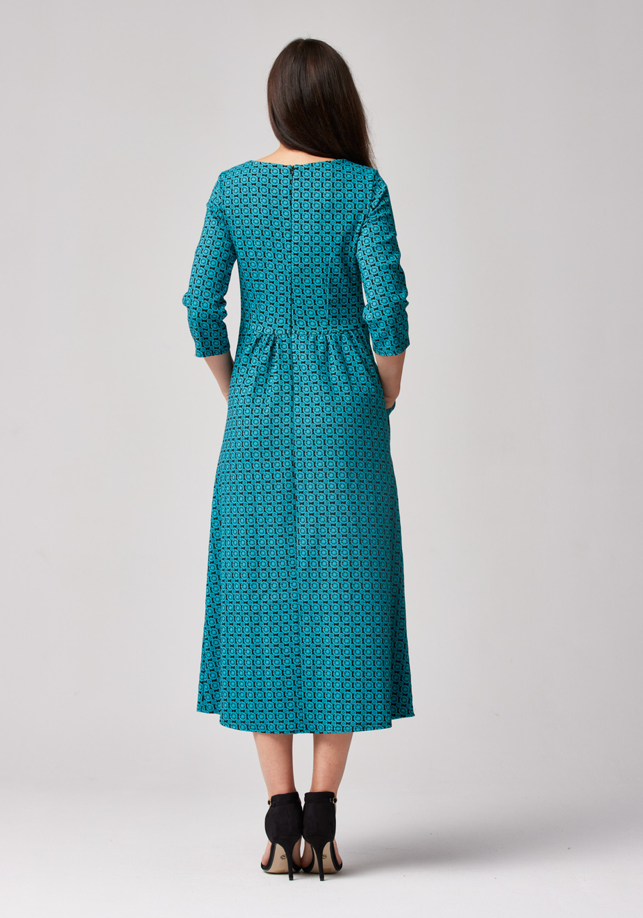 Elegancka sukienka midi 1787