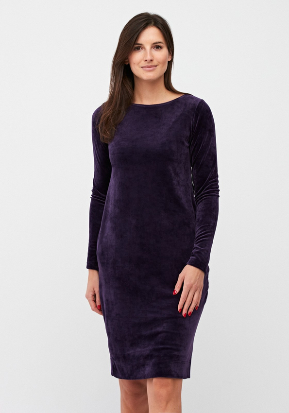 Welurowa sukienka 1963