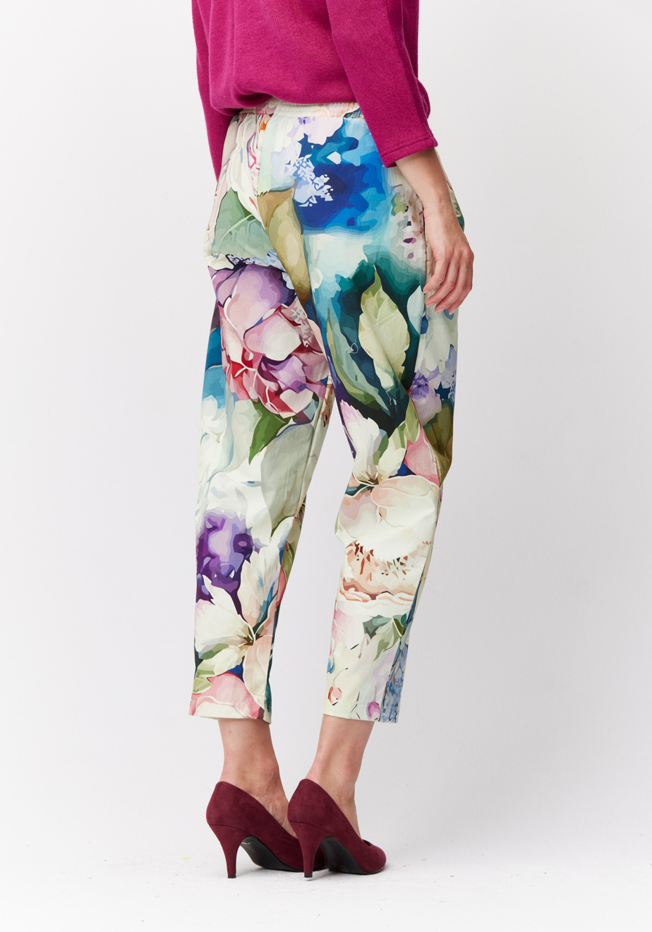 Kwieciste spodnie 5025