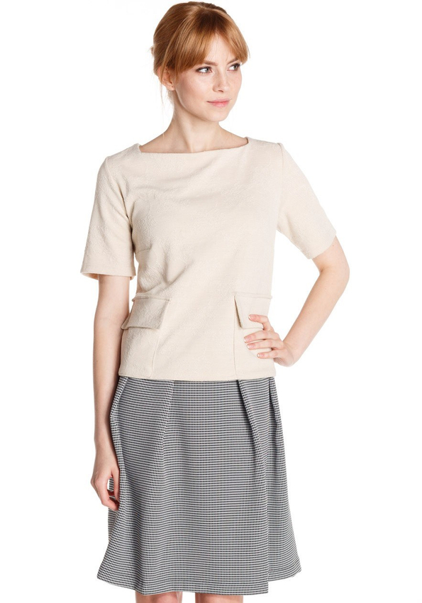 Rozkloszowana Spódnica w krateczkę 2530