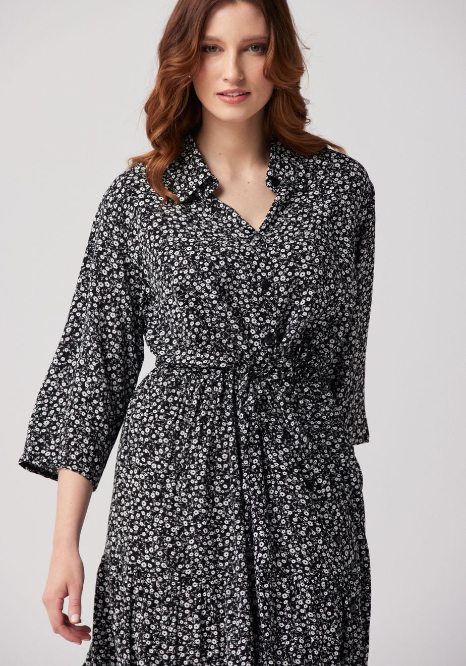 Szmizjerka w białe drobne kwiatki 1210