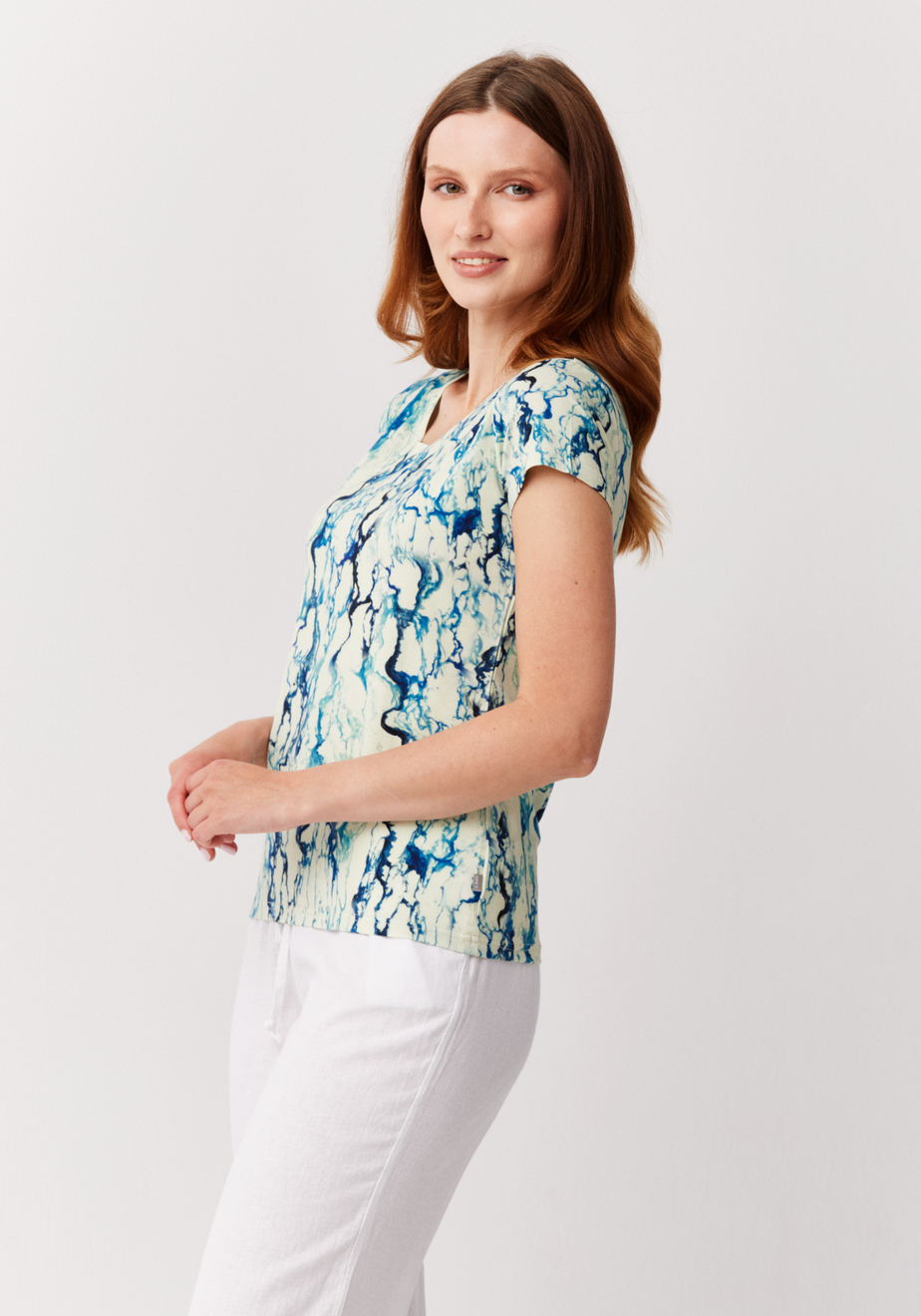 Jasnozielona bluzka 3455