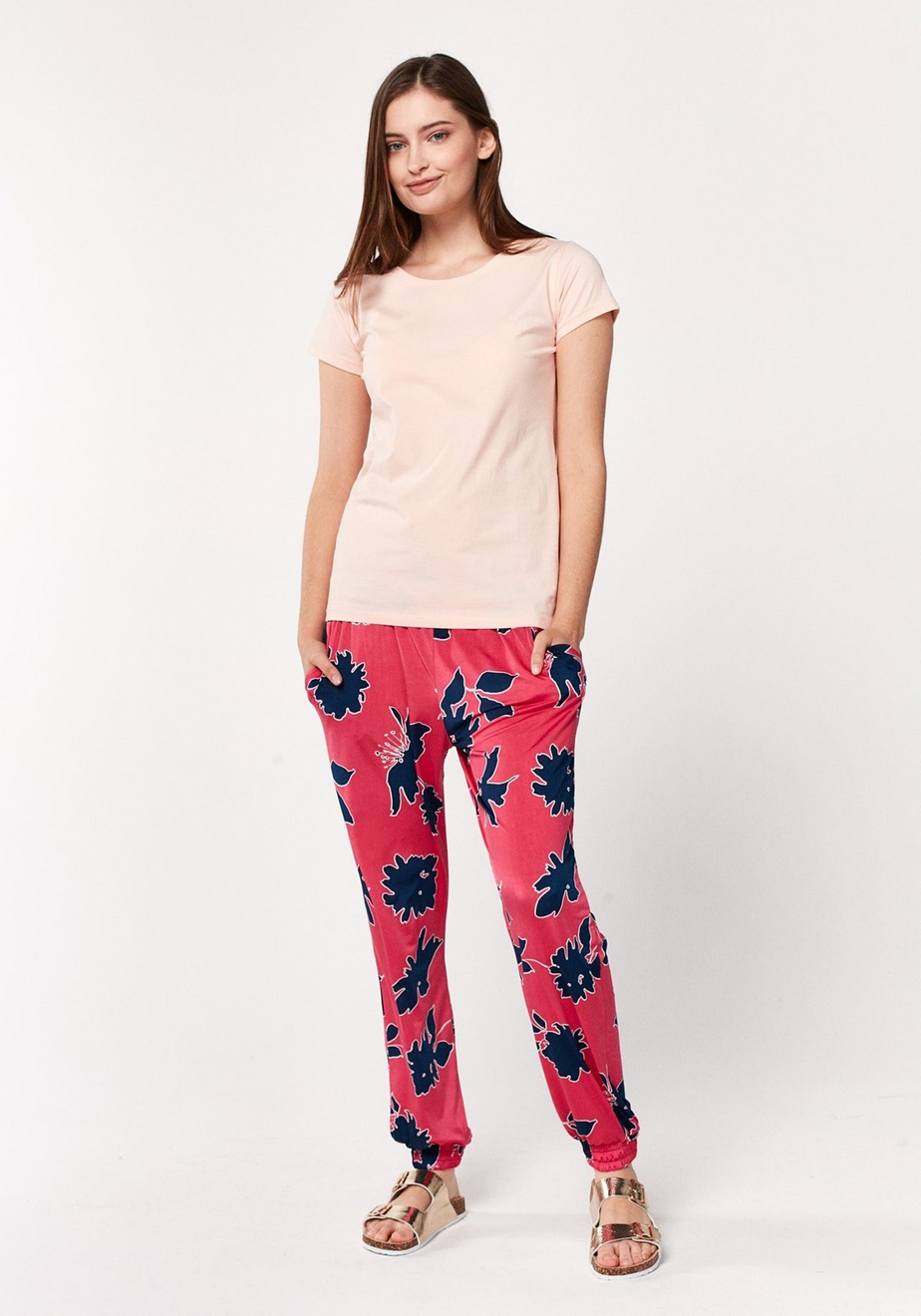 Różowe spodnie domówki 5008