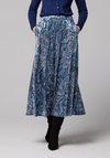 Welurowa spódnica paisley 2023