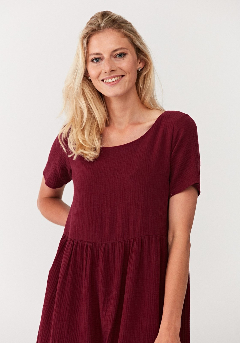 Swobodna sukienka maxi 1081