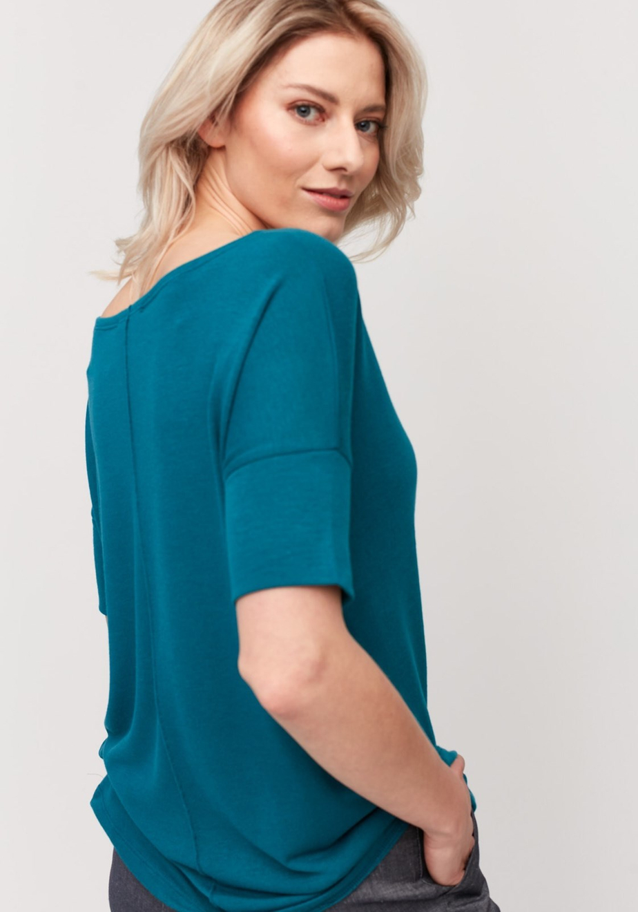 Sweterek z krótkim rękawem 8924