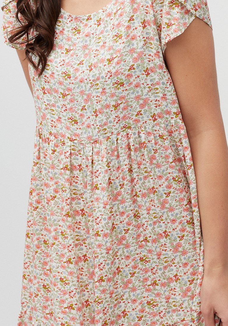 Sukienka w drobne kwiatki 1067