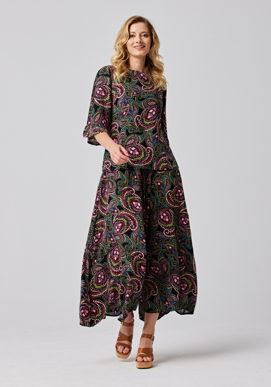 Kuloty w kolorowy witraż 5108