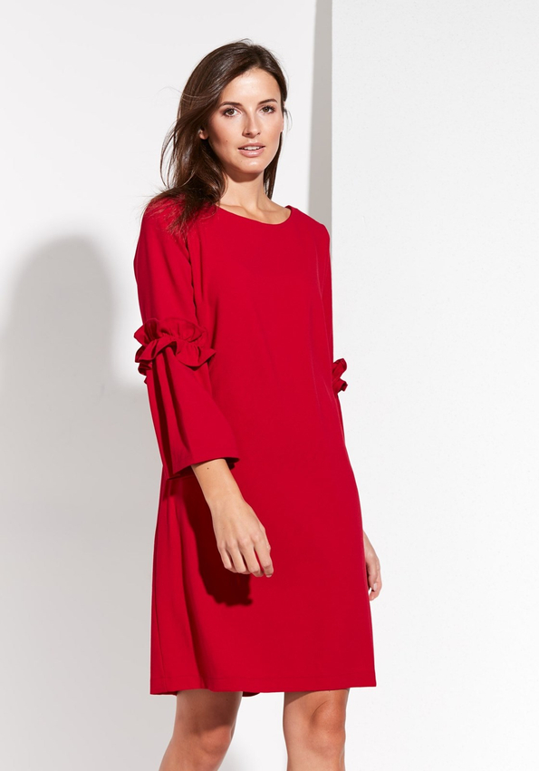 Klasyczna czerwona sukienka 1759