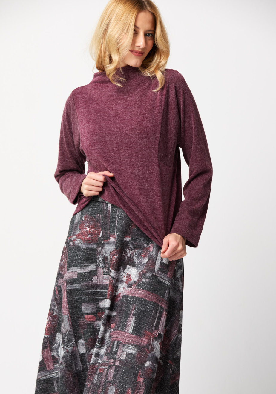 Pudełkowy sweter 8945