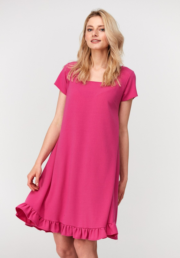 Swobodna sukienka z kwadratowym dekoltem 1764