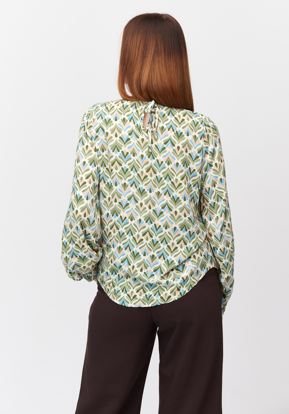 Wzorzysta bluzka 3477