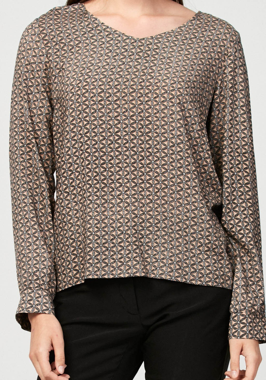 Swobodna bluzka 3088