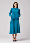 Welurowa bluza 3160