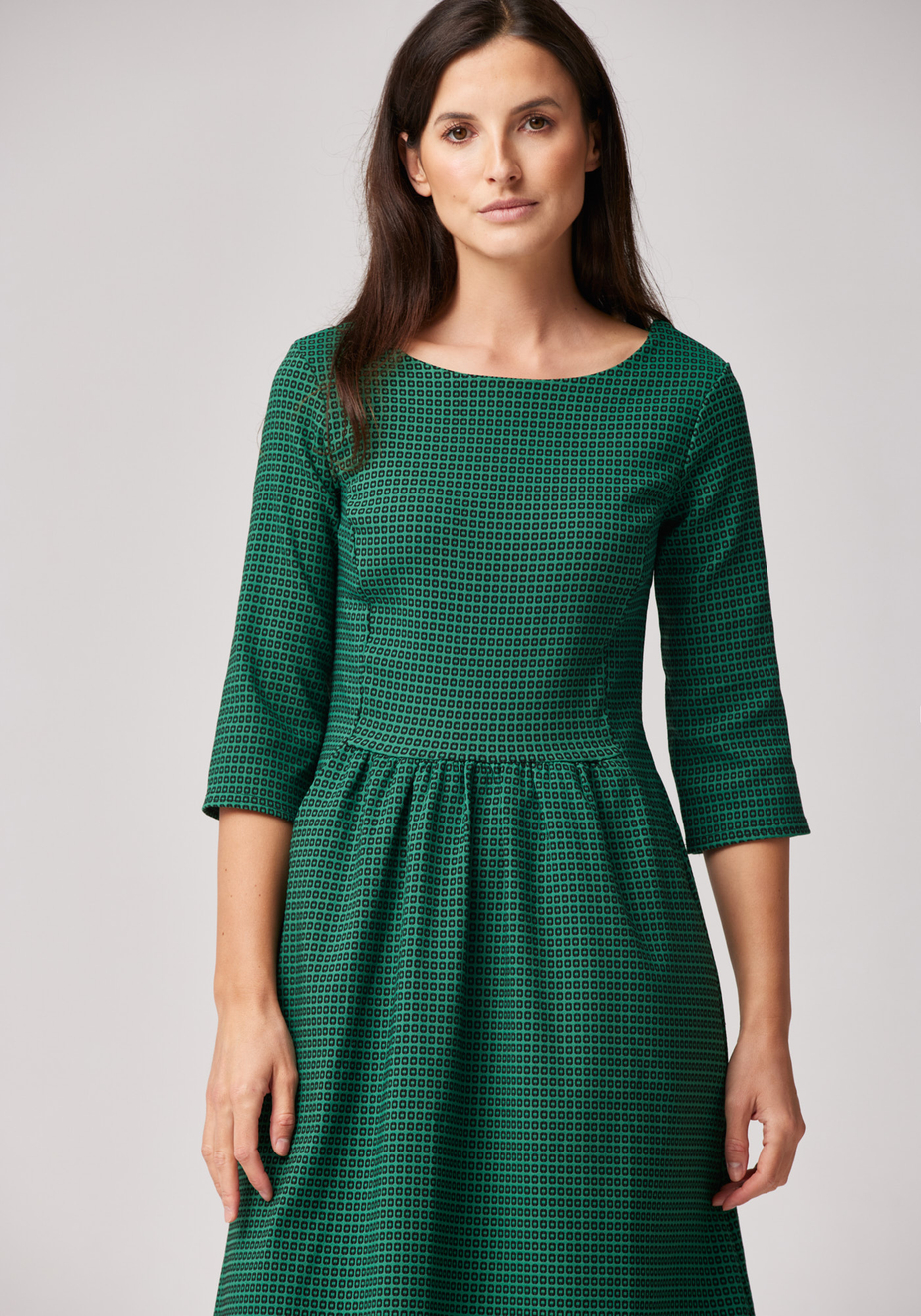 Elegancka zielona sukienka 1768