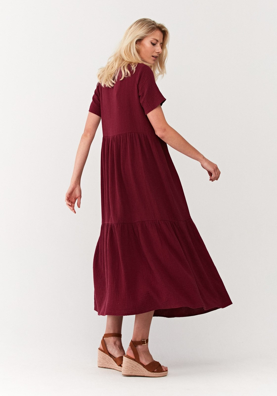 Swobodna sukienka maxi 1081