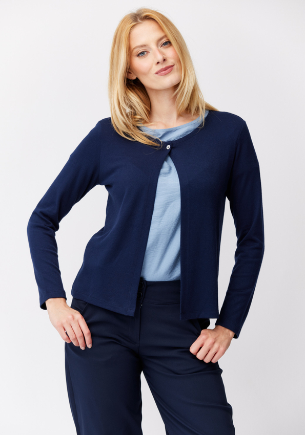 Sweter na jeden guzik 8927