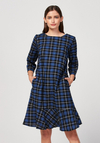Sukienka w kratę 1671