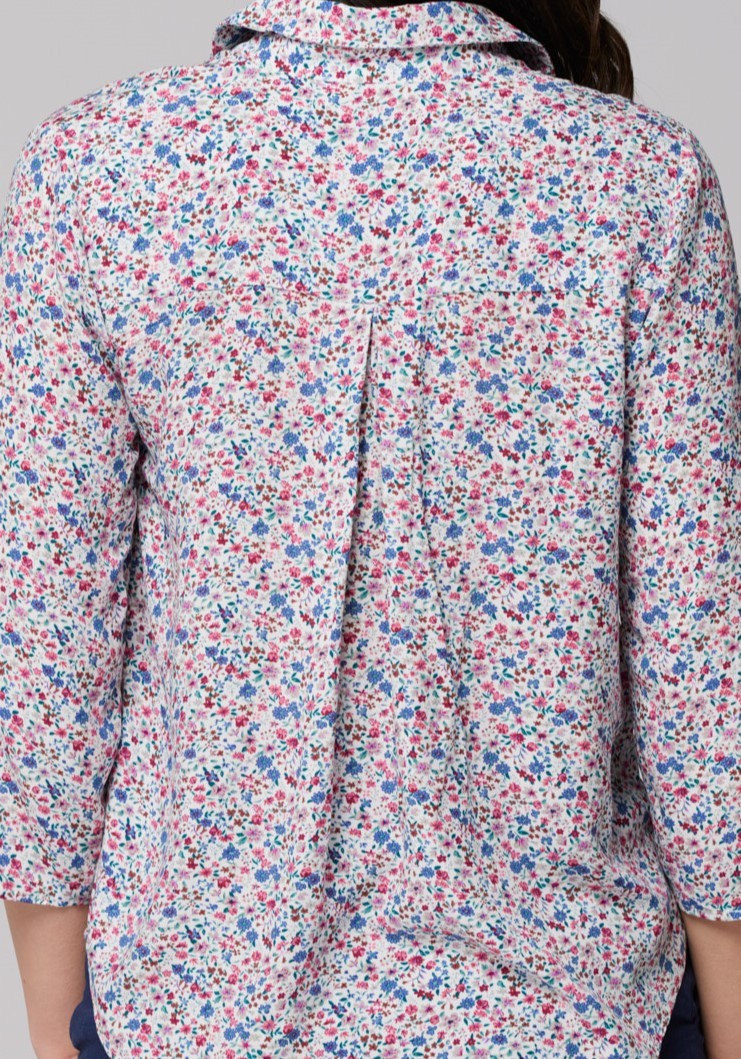Koszula w drobne kwiatki 3012