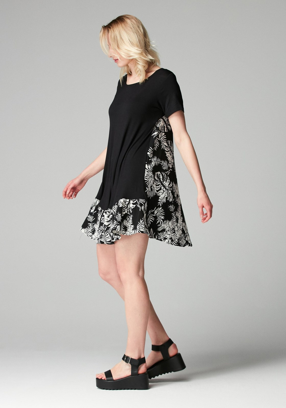 Luźna sukienka boho 1734