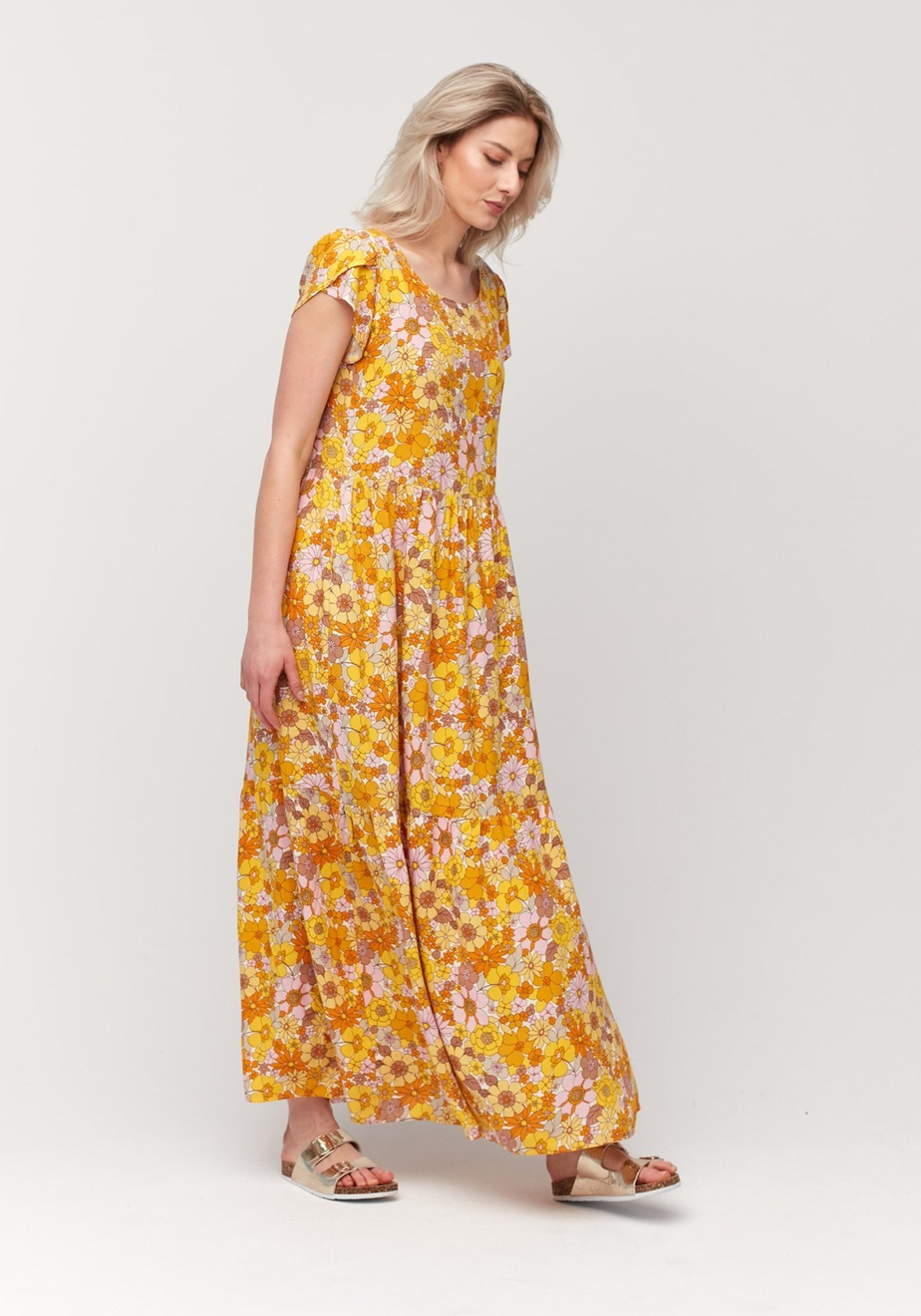 Słoneczna sukienka maxi 1120