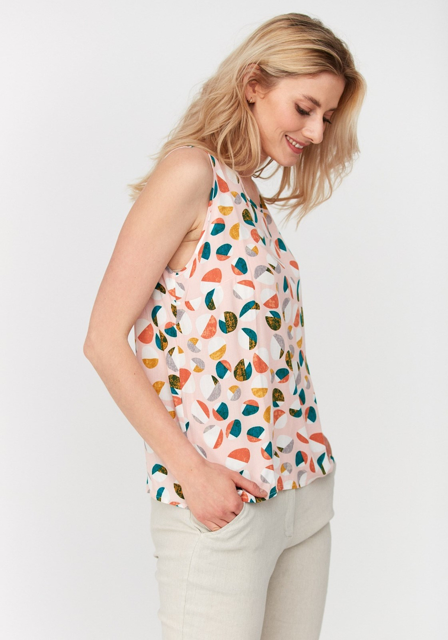 Top w kolorowy wzór 3145